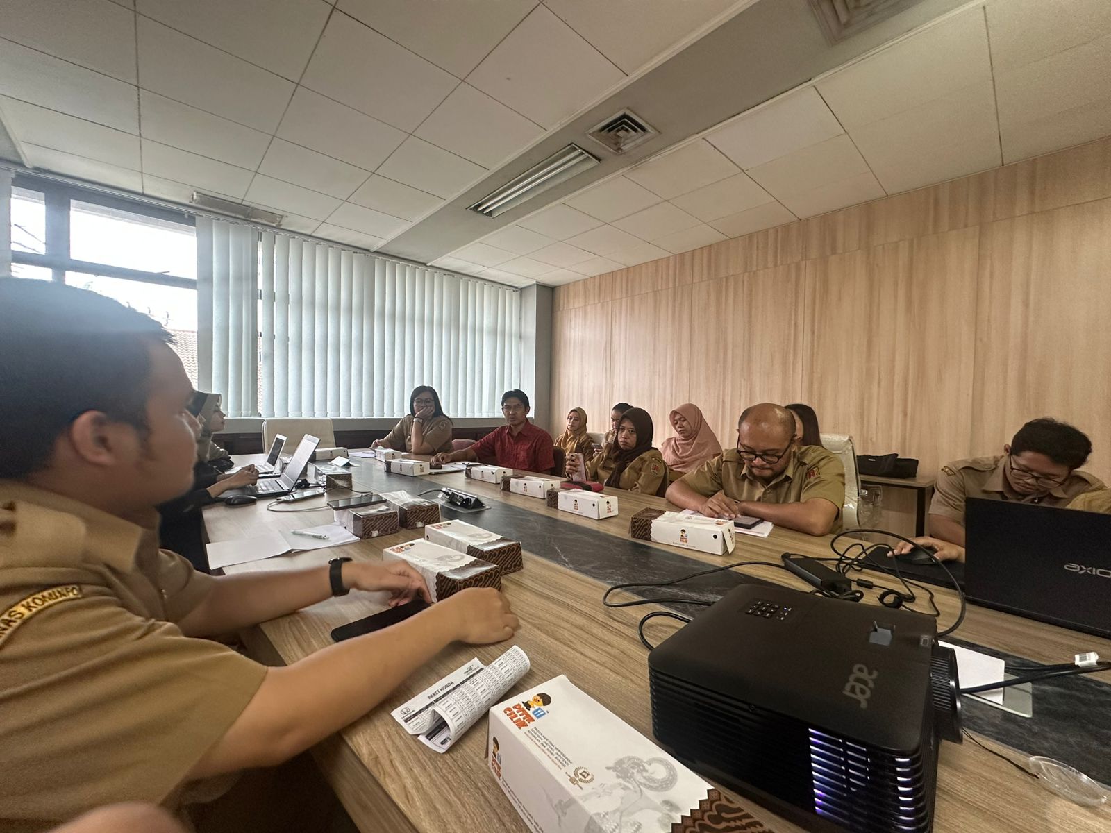 DISKOMINFO Kota Semarang Ikuti Rapat Koordinasi OGP Local Kota Semarang